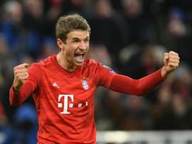 Mueller extends Bayern stay until 2023. AFP