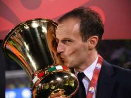 Massimiliano Allegri, Coach Juventus. AFP