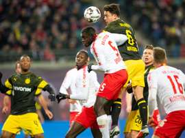 Real Madrid are involved in a tough fight for Upamecano. AFP