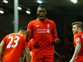 Christian Benteke pourra quitter Liverpool s'il reçoit une offre intéressante. AFP