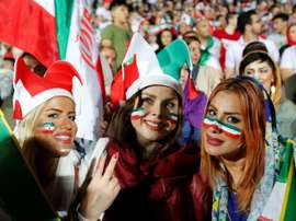 Women have been allowed in stadiums. AFP