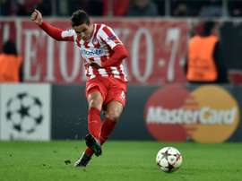 Stoke City have signed former Barcelona winger Ibrahim Afellay, pictured in action on December 9, 2014, on a free transfer