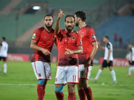 Un herido en la plantilla del Al-Ahly. AFP