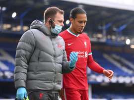 Opération réussie pour Virgil Van Dijk. AFP