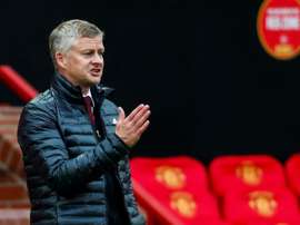 Solskjaer says United's plans are up in the air. AFP