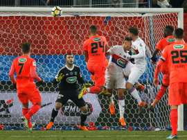 Diomande scored the winning goal. AFP