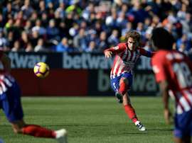 Griezmann opened the scoring with a fine goal. AFP