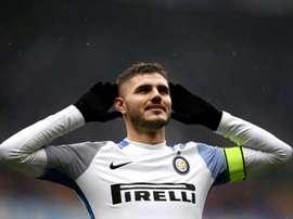 Icardi fez 29 gols na Serie A. AFP