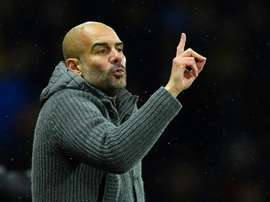 Pep Guardiola is dealing with a Manchester City injury crisis. AFP