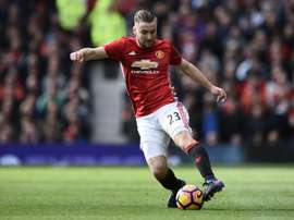 Shaw não entra nos planos de Mourinho. AFP