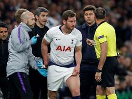 Vertinghen has a contract with Tottenham until the end of the season. AFP