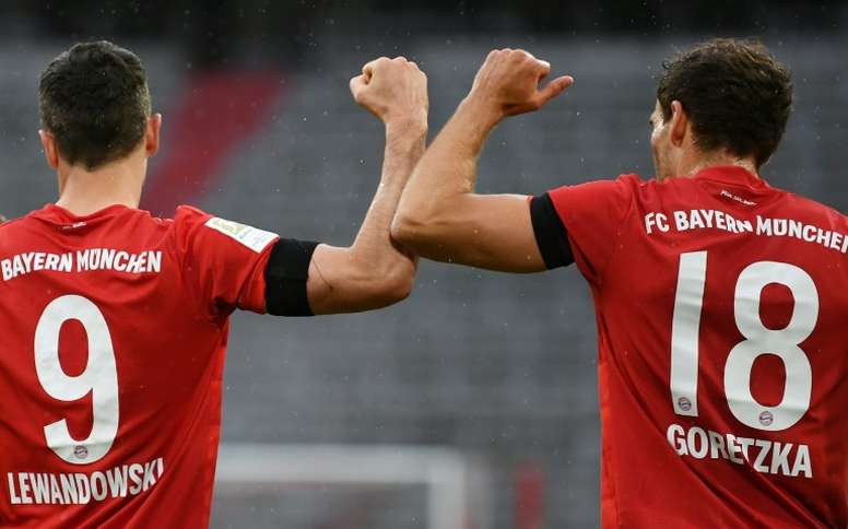 Bayern restored their four point lead in the Bundesliga with victory over Eintracht Frankfurt, AFP