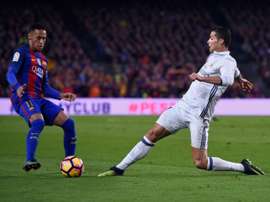 Tebas milite pour un retour de Neymar et Ronaldo en Liga. AFP