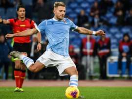 Lazio move third in Serie A as Cagliari dream of Europe. AFP
