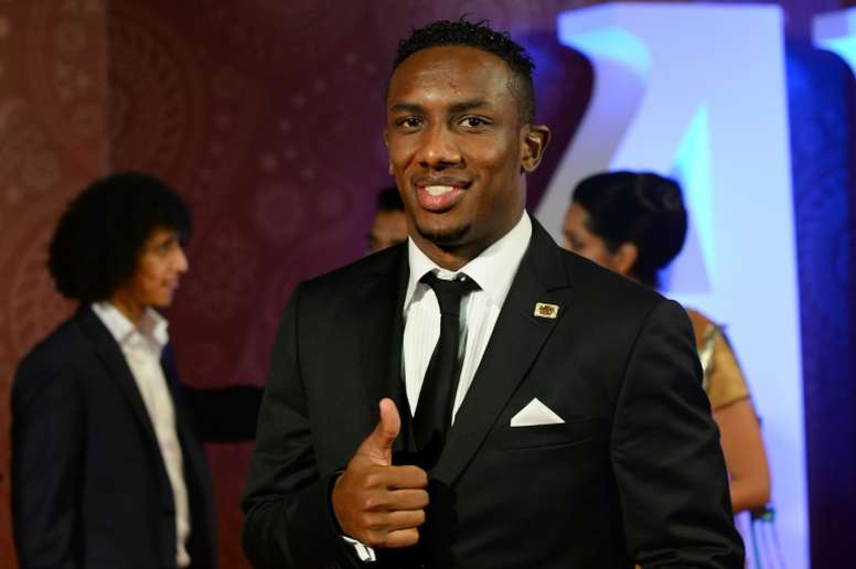 Ahmed Khalil, named Asian footballer of the year at a glitzy ceremony in New Delhi on November 29, 2015