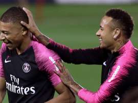 Papin prefers Mbappe over Neymar. AFP