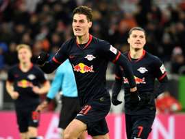 Patrik Schick tem ótimas estatísticas no time da Bundesliga. AFP