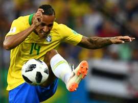 Danilo injured himself playing against Argentina in a friendly. AFP