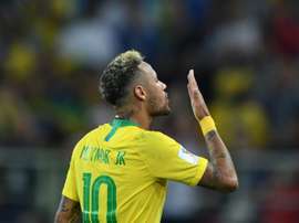 Le don de la Seleçao de Neymar. AFP