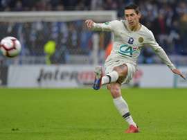 Match compliqué pour le PSG. AFP