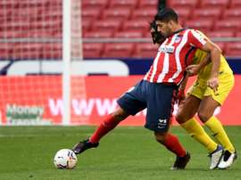 Avec l'Atlético, Suárez démarre mieux que Falcao. AFP
