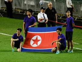 La Corée du Nord disputera ses deux matches de qualification face à la Malaisie en Thaïlande. AFP