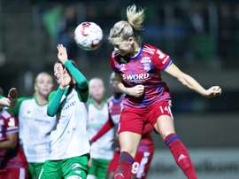 C1 dames: un nouveau festival pour l'OL et Hegerberg, qui filent en quarts. AFP