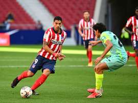 Suárez falou após sua espetacular estreia no Atlético de Madrid. AFP