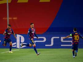 Lenglet e De Jong serão os seguintes a renovar com o Barça. AFP