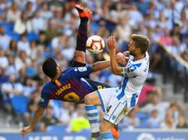 Un stade qui ne fait plus si peur. AFP