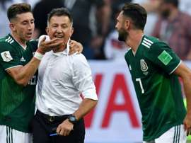 Herrera poderá ser embaixador do Atlético de Madrid. AFP