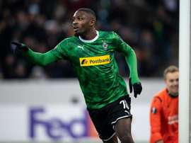 Marcus Thuram vuelve a las andadas. AFP