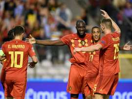 Les compos probables du match de qualification à l'Euro entre la Belgique et la Russie. AFP