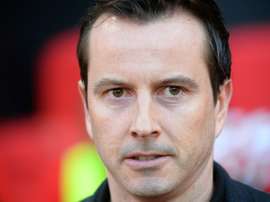 Julien Stéphan lors du match contre Marseille. AFP