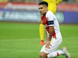 Falcao s'est blessé lors du match face à Strasbourg. AFP