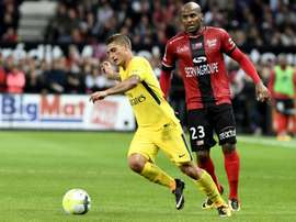 Briand pourrait quitter Guingamp. AFP