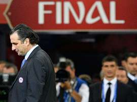 Pizzi was proud of his team's efforts in the Confederations Cup final. AFP