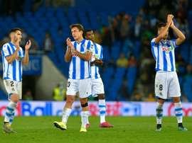 La Real Sociedad en finale de Coupe du Roi. AFP