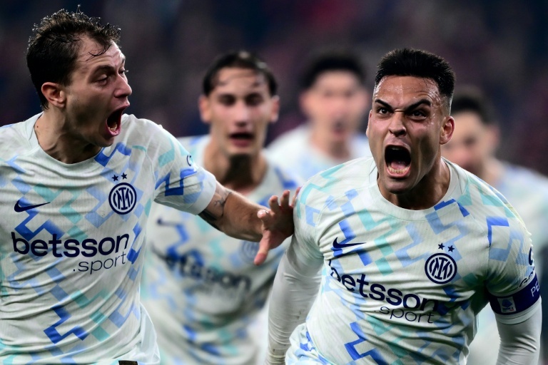 L'Inter chiude l'anno in vetta