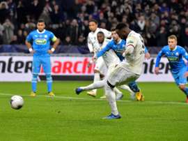 Dembélé fue uno de los goleadores. AFP
