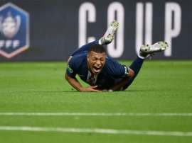 Entorse à la cheville droite pour Mbappé !. afp
