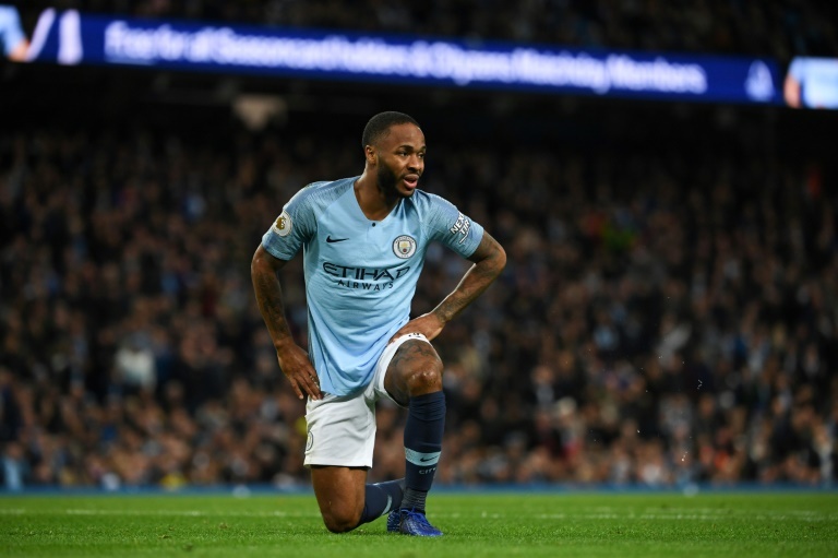 Sterling s'agace. AFP