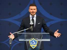 David Beckham começa a contratar jogadores de maneira oficial. AFP