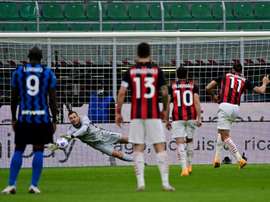 Le formazioni ufficiali di Inter-Milan. AFP