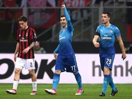 Mkhitaryan rend hommage au chanteur. AFP