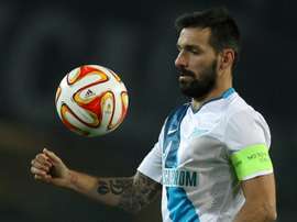 Depois de 10 anos no Zenit, Danny partiu para uma nova aventura. AFP