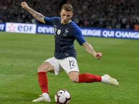 Digne savoure sa présence en Bleu. AFP