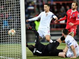 Ronaldo spiega l'arrabbiatura. AFP