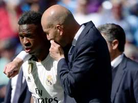 Vinicius est bien négatif au coronavirus. AFP