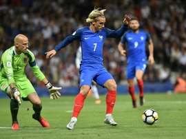 Griezmann reste intouchable pour Deschamps. AFP